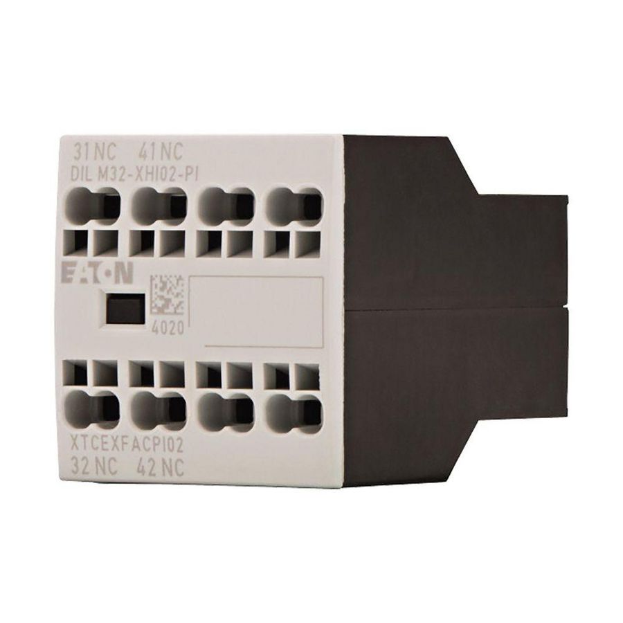 Hulpcontactblok 0m 2v frontmont. DILM7-DILM38 VVE=5