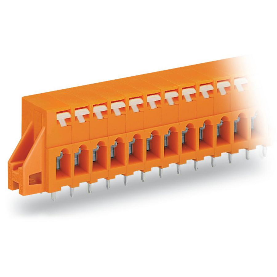 Printklem Drukknop 2,5mm² oranje 741-236 VVE=25