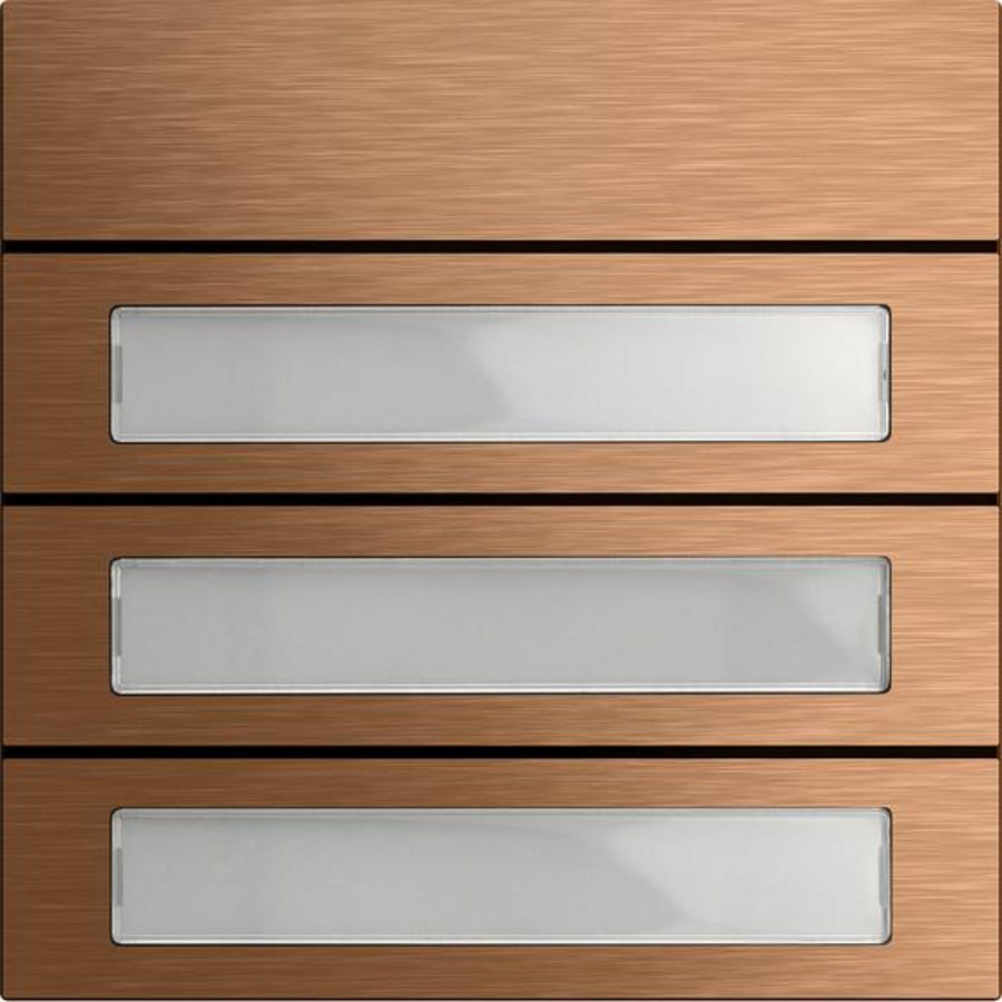 Belknopmod. 3-v System 106 brons