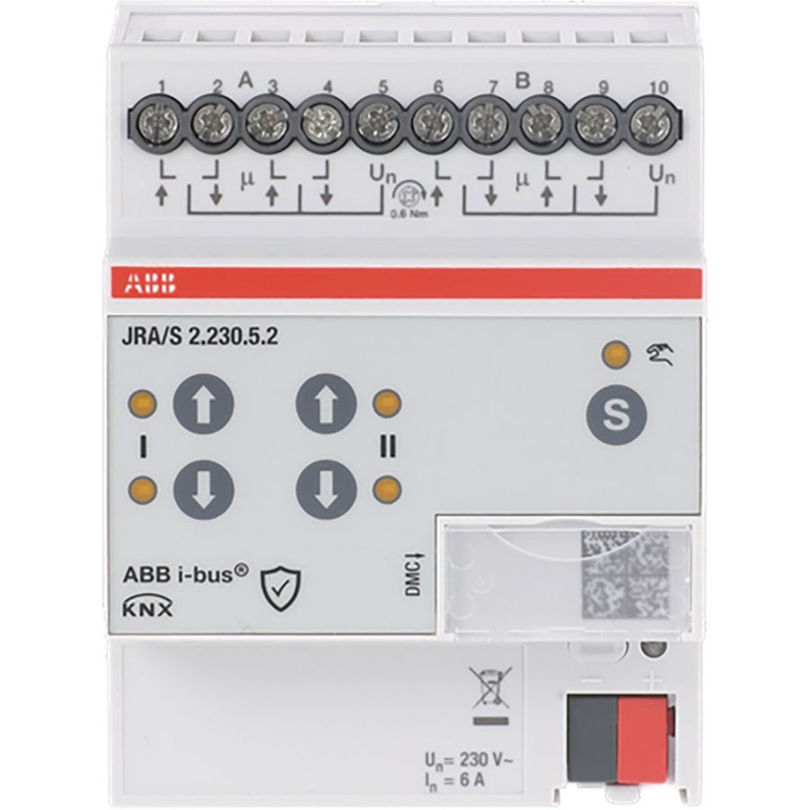 Jaloezie- en rolluikactuator Travel Det 2-f 230 V handmatige (JRA/S2.230.5.2)