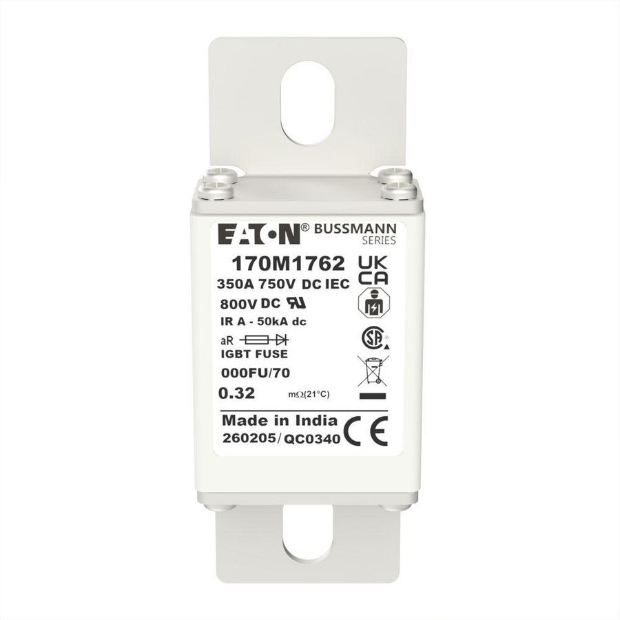 Zekering hoge snelheid 350A DC 750V 000 24x36x96mm a VVE=5