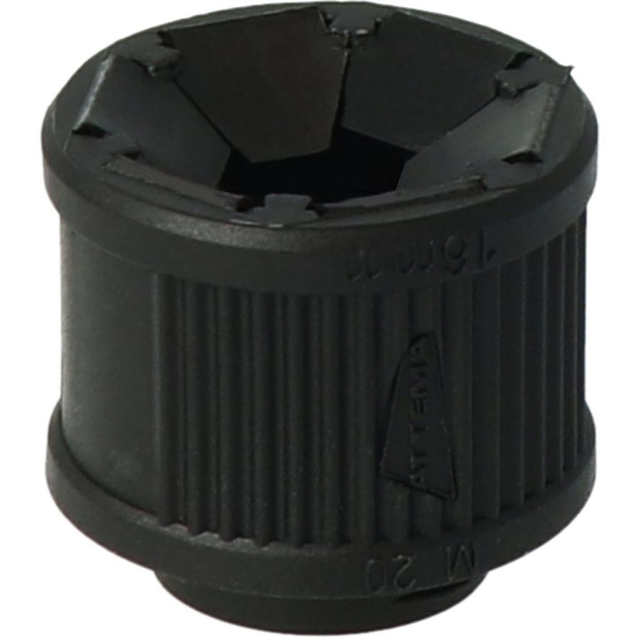 KBIKabel-/buisinvoer Ø16mm zwart VVE=50