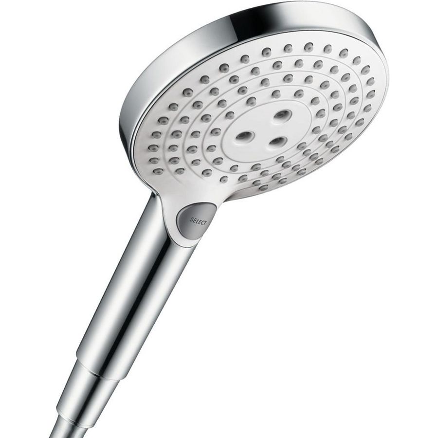 Raindance Select S 120 3 straalsoorten handdouche wit/chroom