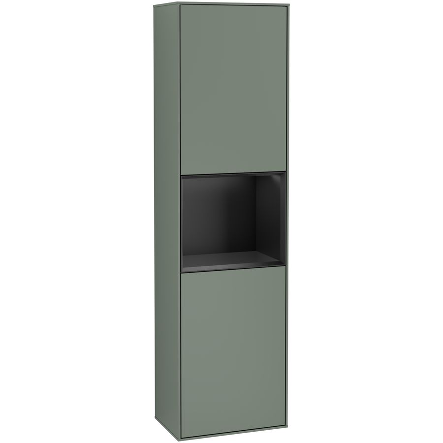 Hoge kast Finion 418x1516x270mm Olive Matt Lacquer F460PDGM