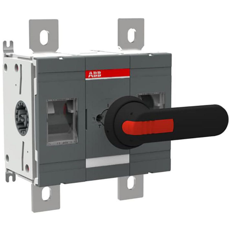 Lastscheider 2p 630A Incl. bouten moeren aansluiting hendel