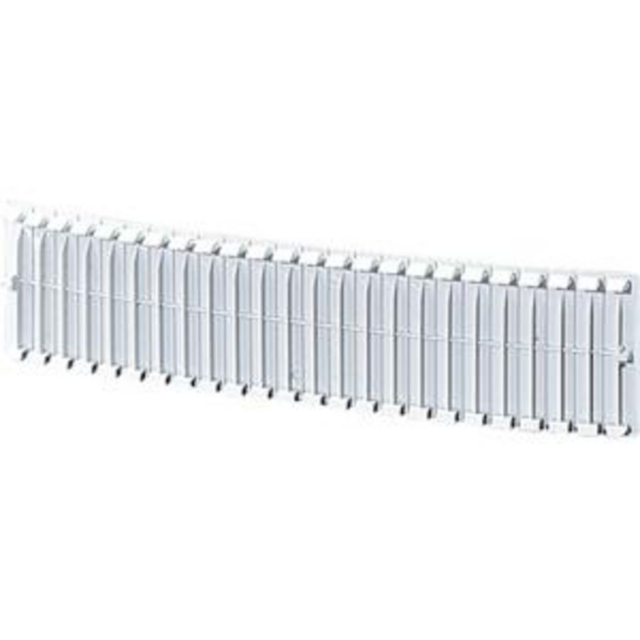 Afdekstrook DIN-rail max. 12 modulen Grijs