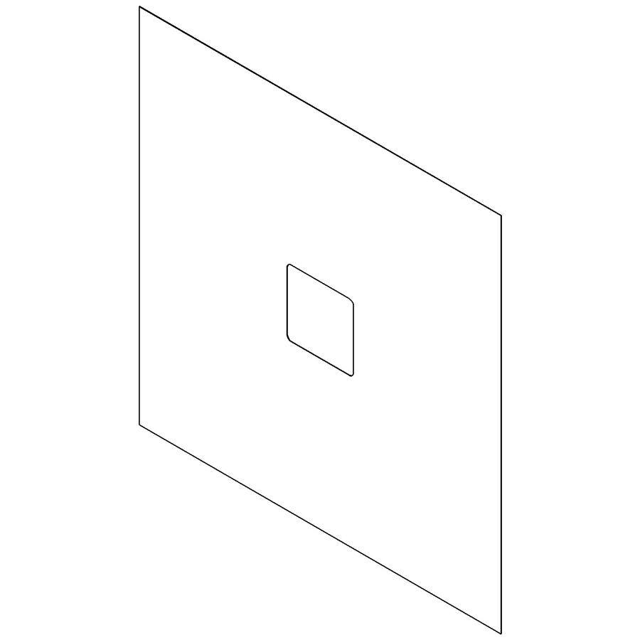 Dichting 180x180x0,5mm 09140316390