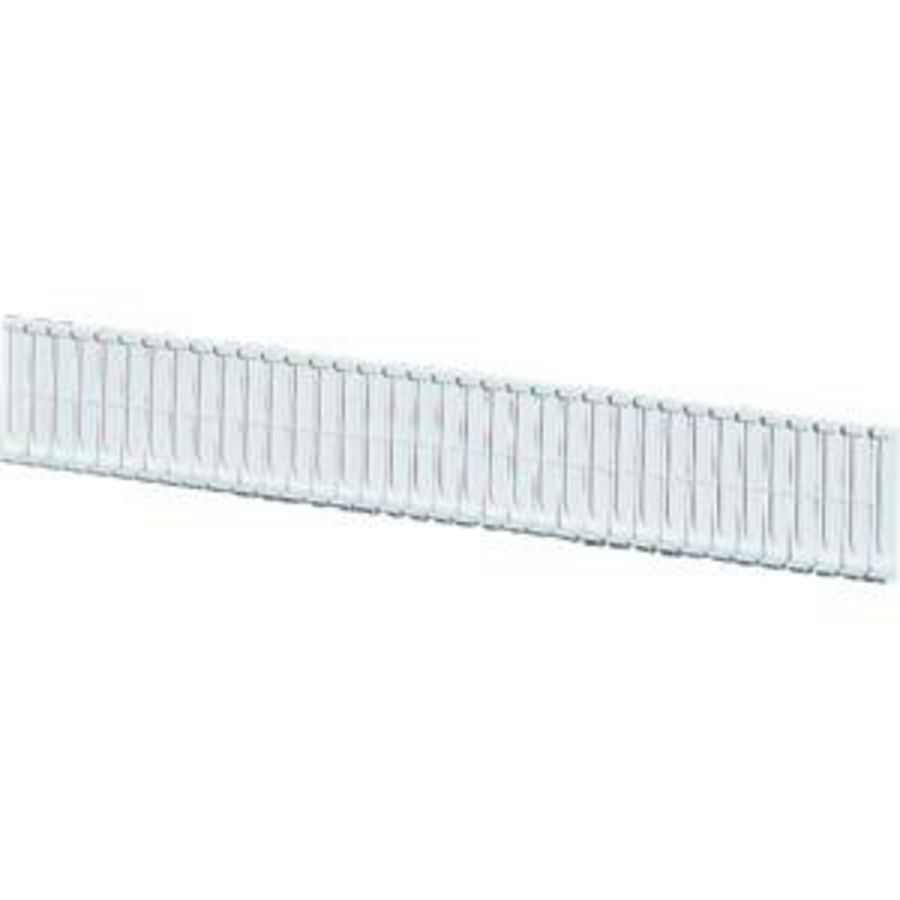 Afdekstrook DIN-rail max. 18 modulen Grijs