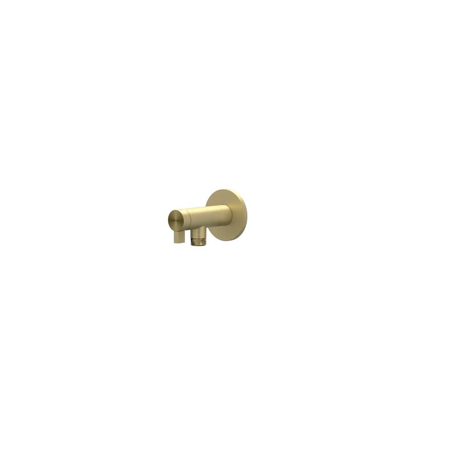 Hoekstopkraan TRIBE 1/2"x 3/8" rvs geborsteld mat goud