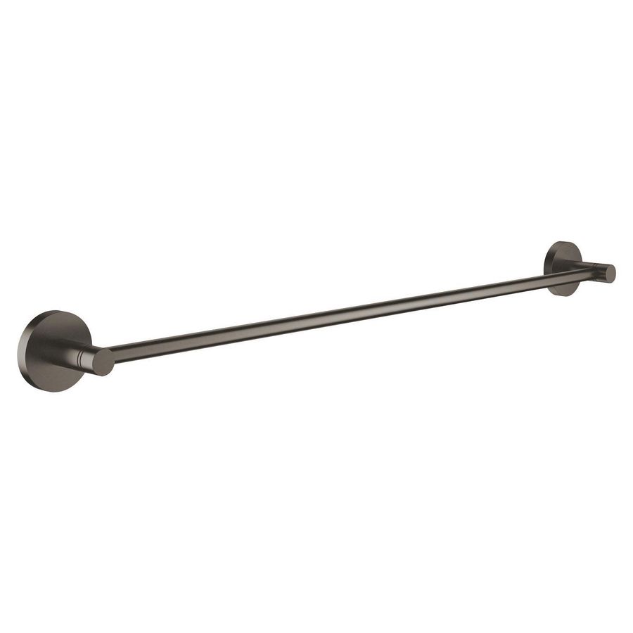 Essentials handdoekhouder 600mm hard graphite geborsteld (mat donker grijs)
