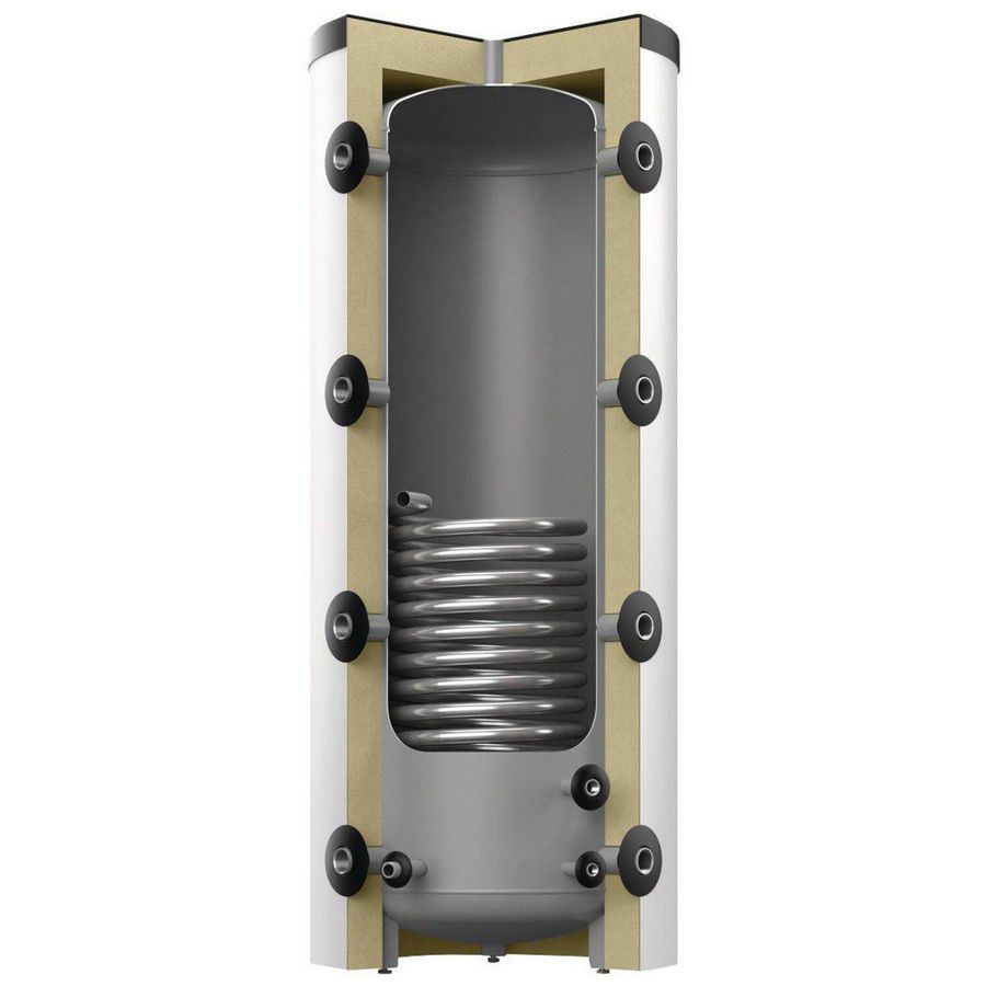 Buffervat z. isolatie Storatherm HF 1500/1-C 6bar zilver