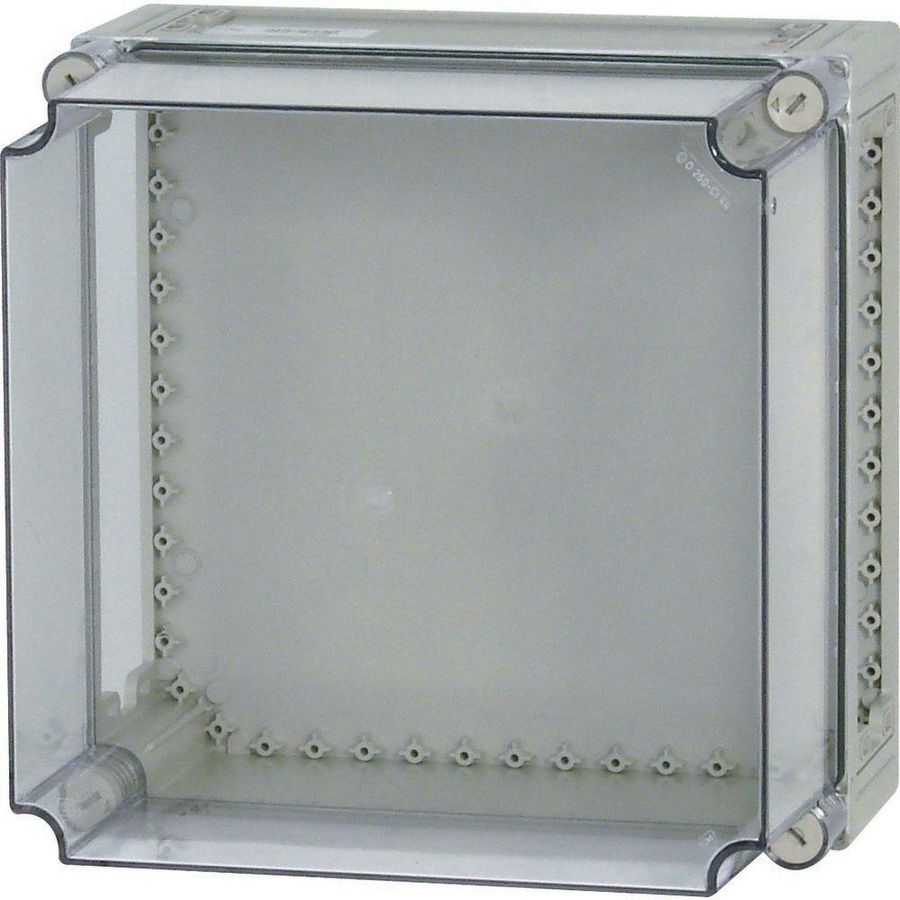 Kast Ci Hx375x375x275mm deksel transparant boven/onder open