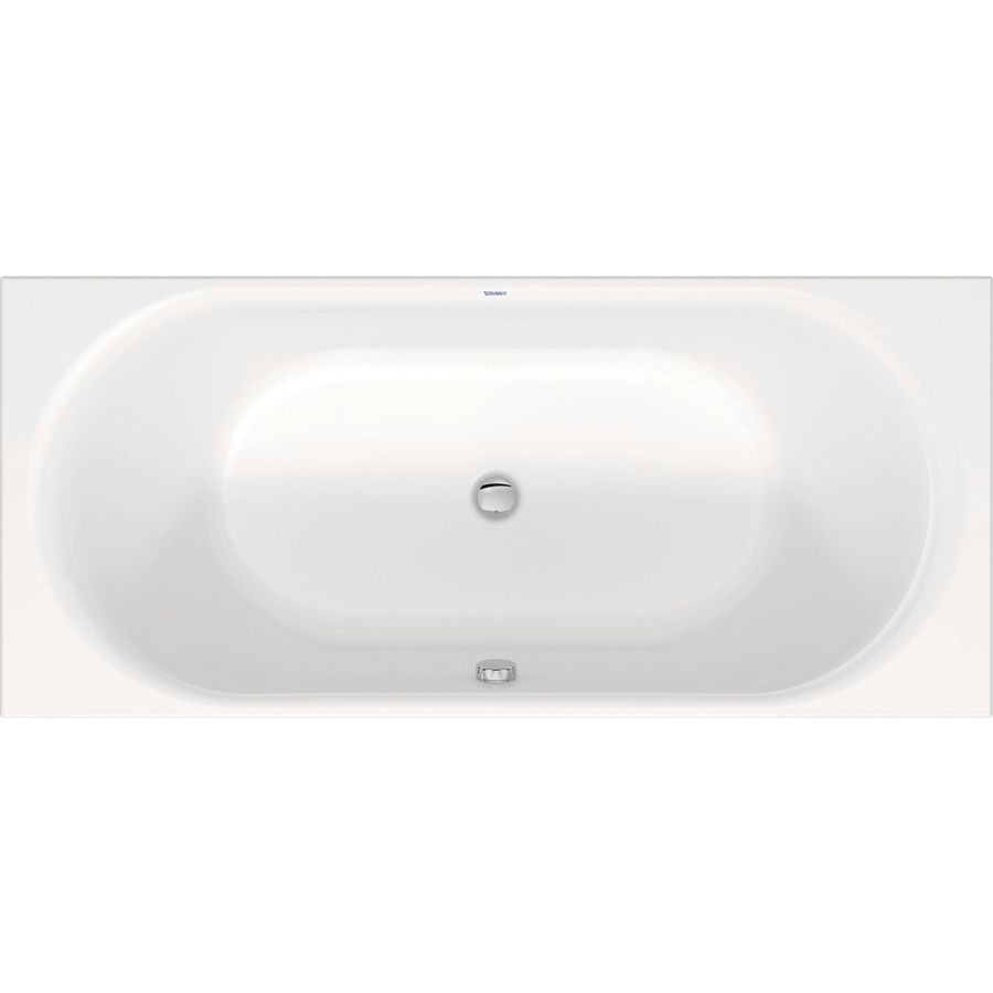 D-Neo duobad wit 1800x800mm afvoer midden