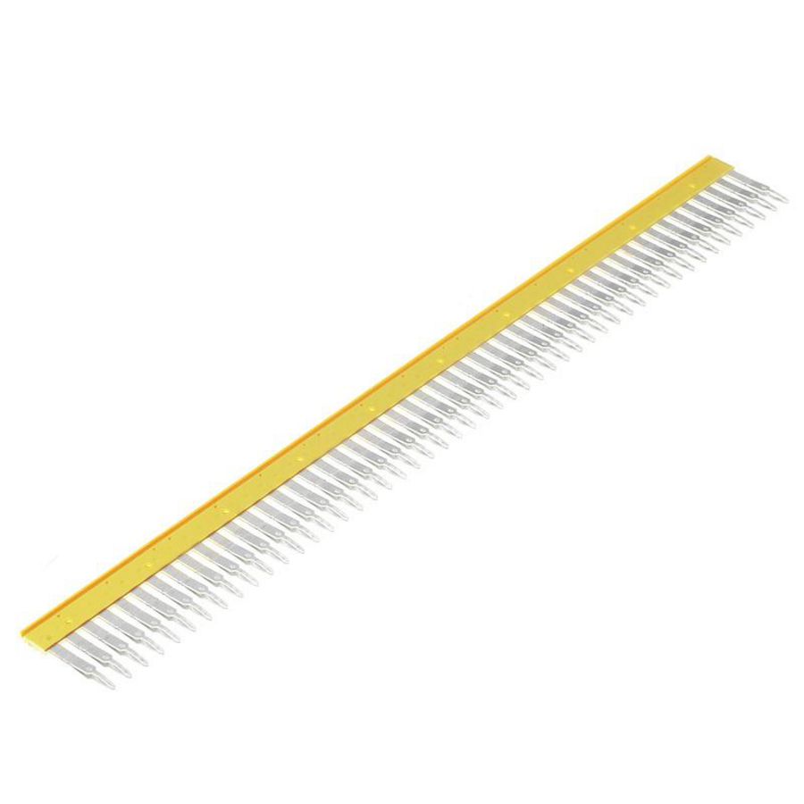 Dwarsverbinder (terminal) Plugged geel 24 A p: 50 VVE=10