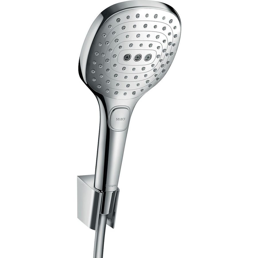 Raindance Select E120 3 straalsoorten badset chroom