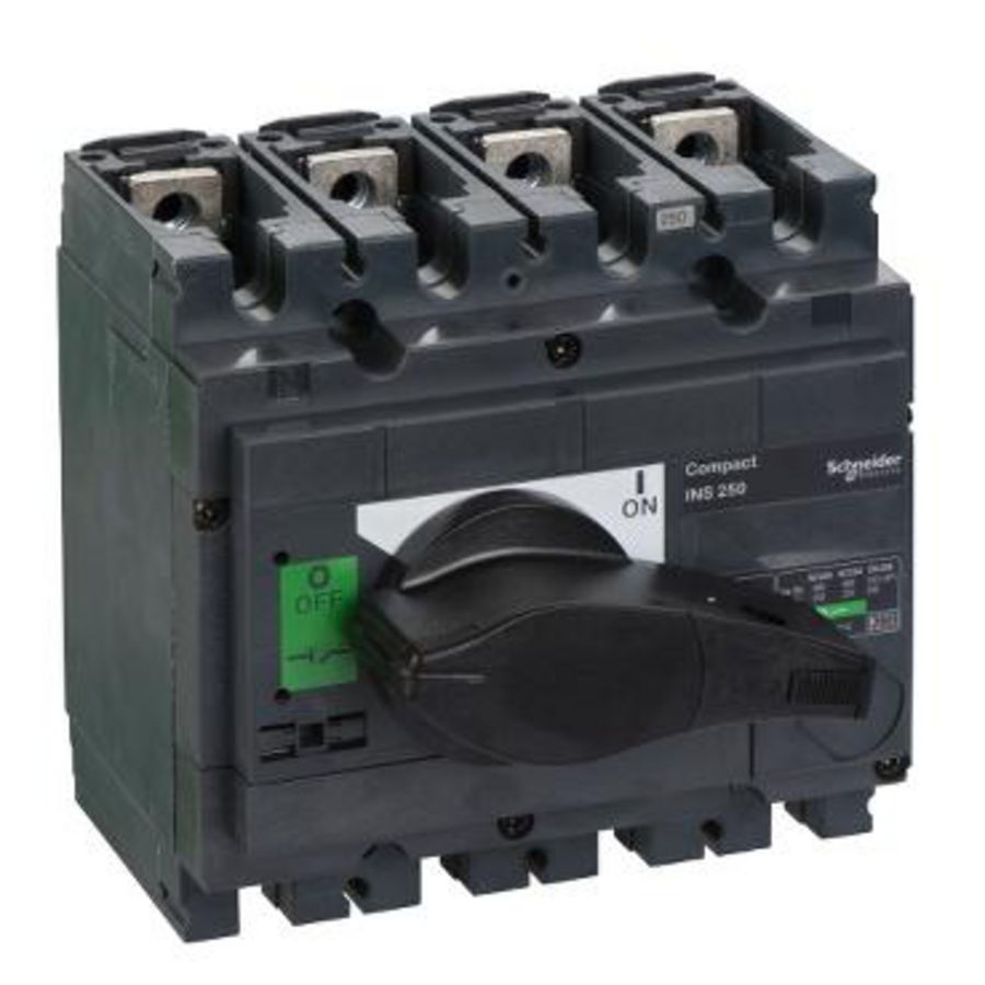 Lastscheider Vast Zwart ComPact INS250-250A 4P
