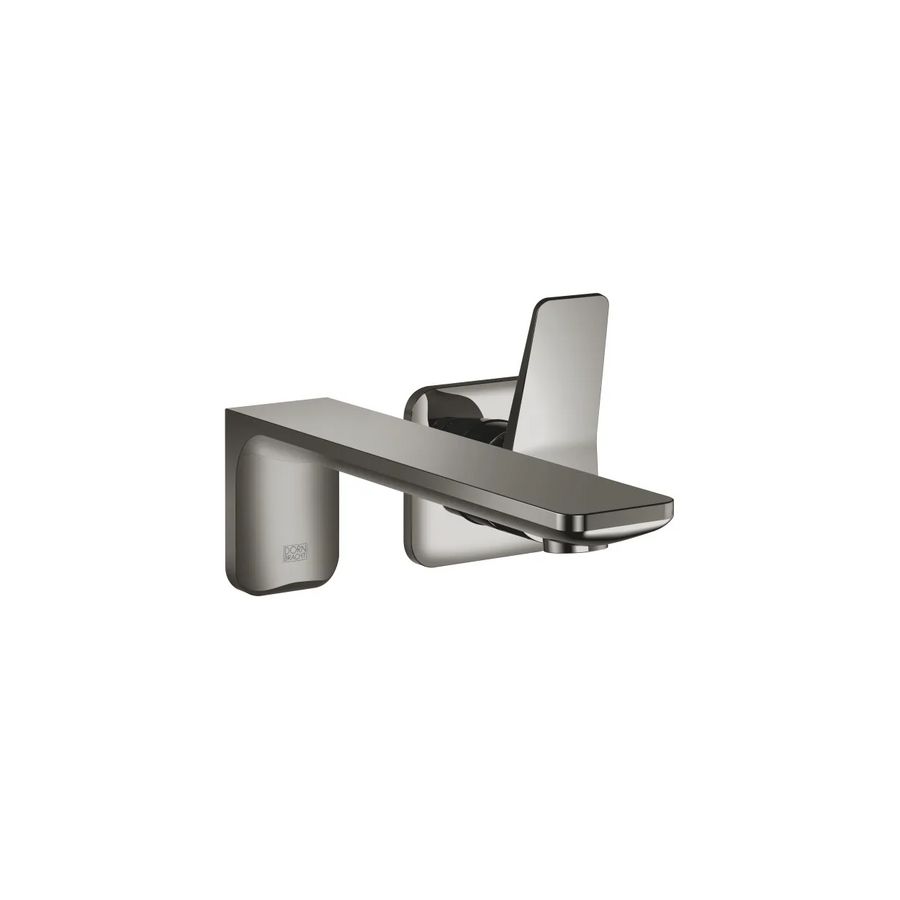 LISSe Eengreeps wmengkraan z.afvoer Dark Chrome 36861845-19