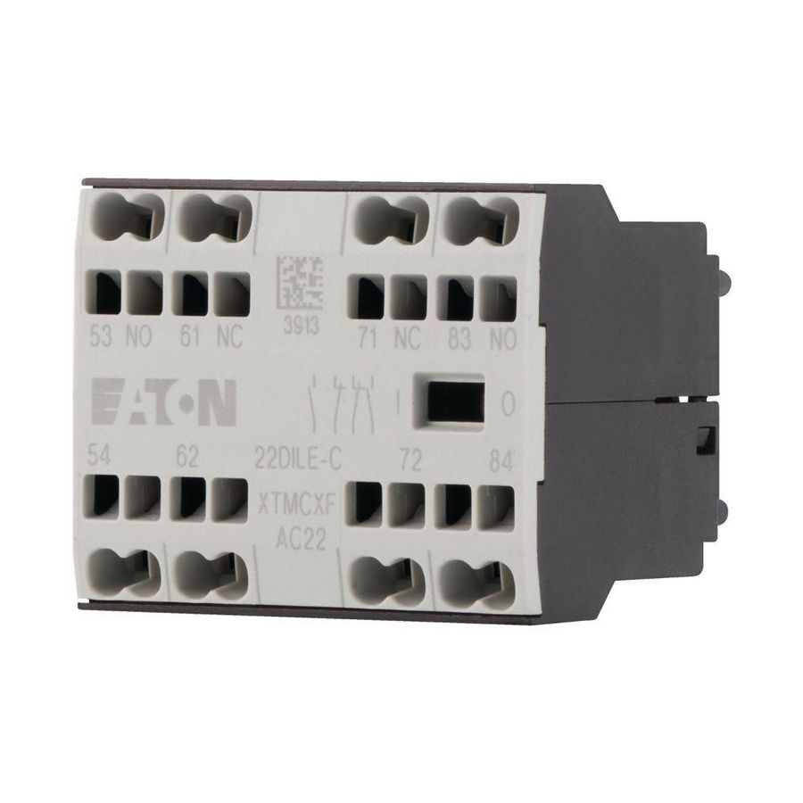 Hulpcontacten 2M+2V opbouw veertrekaansluiting VVE=5