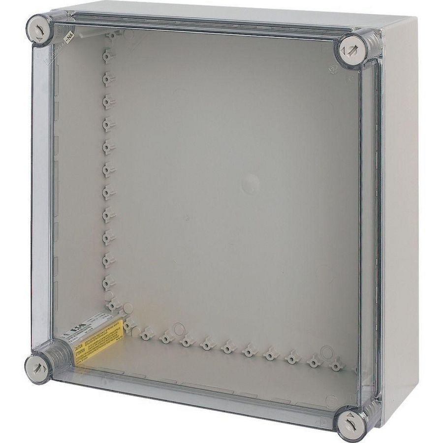 Kast Ci HxBxD=375x375x175mm deksel Ral7035 gladde zijden