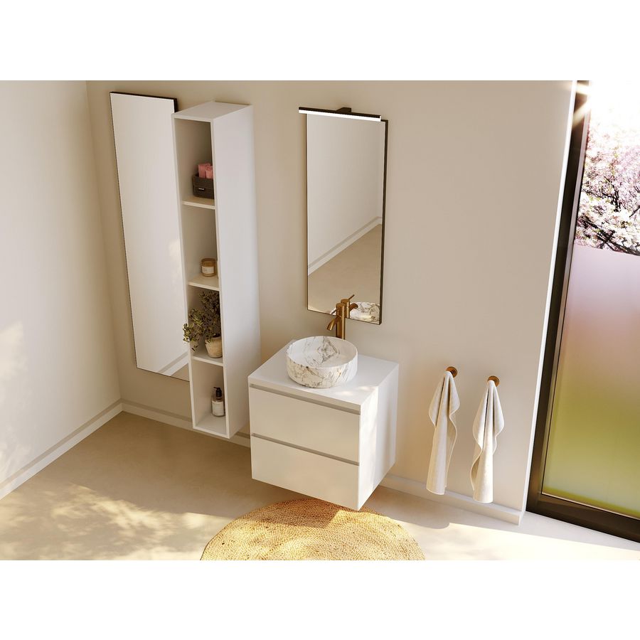 Counter Top+BC SPR-UP_46 60 +bowl glossy white