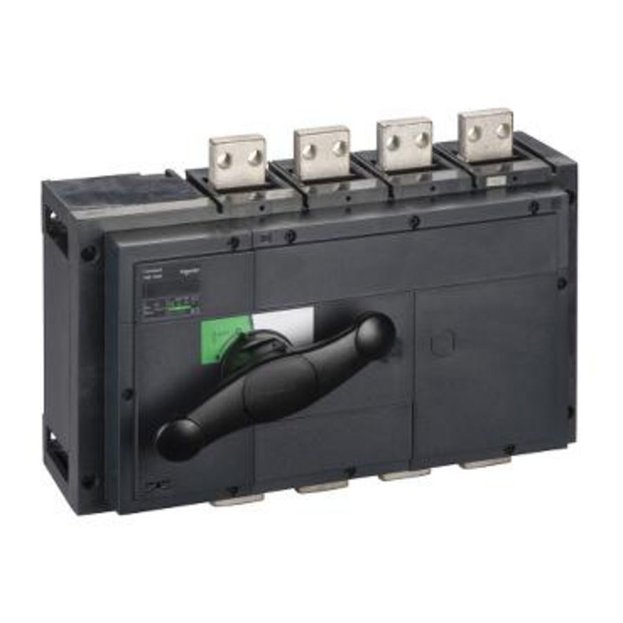 Lastscheider 4P 1000A Zwart ComPact INS1000