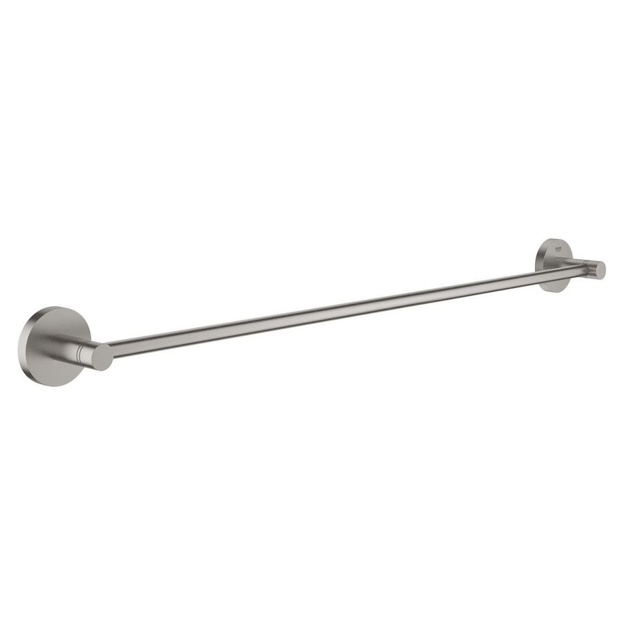 Essentials handdoekhouder 600mm supersteel (rvs look)