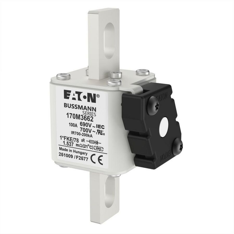 Zekering h. snelheid 100A AC 690V 200kA compact 1 45x VVE=6