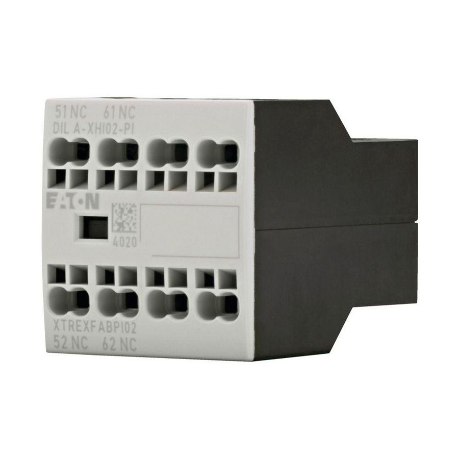 Hulpcontactblok 0m 2v frontmont. DILA DILM7-DILM15 VVE=5