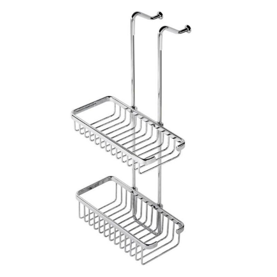 Fleshouder / douchemand hang chroom dubb. 265mm BASKET Geesa