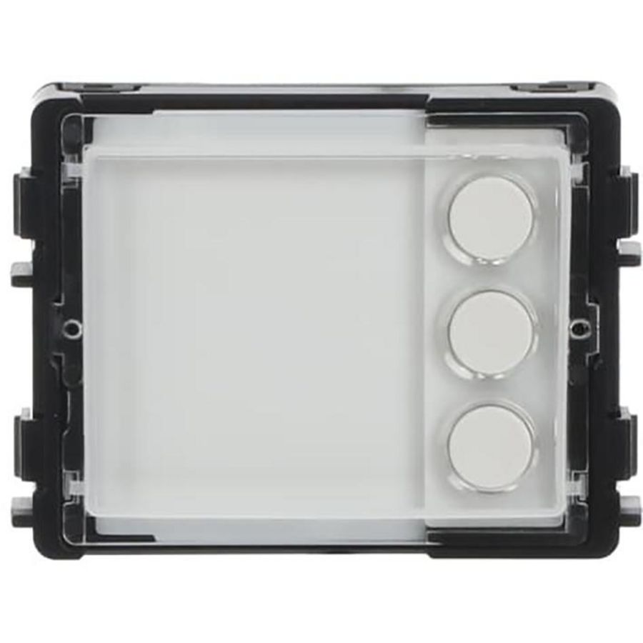 Welcome drukknop module 3 toetsen rond, met NFC/IC (51382RP3)
