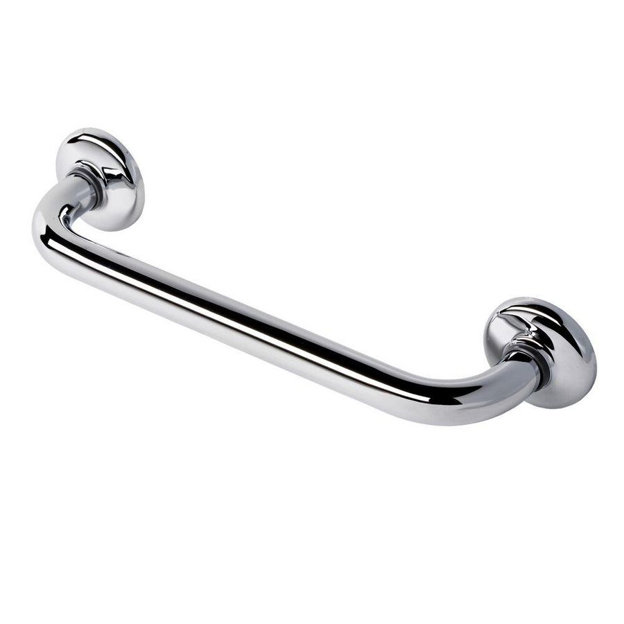 Badgreep 300mm / Ø24mm buis verdekte bevestiging chroom HOTEL