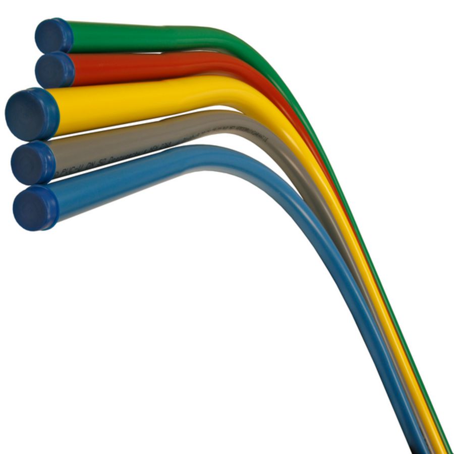 Set doorvoerbochten kort 5 kleuren 50-63mm