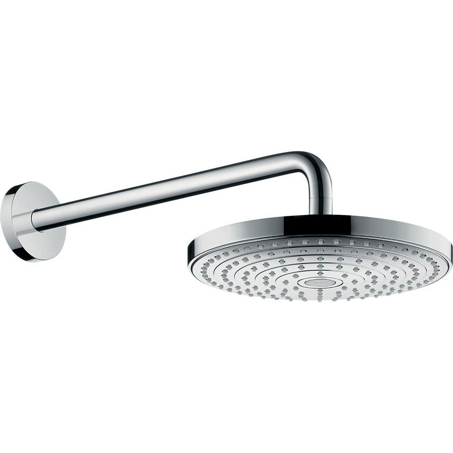 Raindance Select S 240 2 straalsoorten hoofddouche chroom met arm 390mm