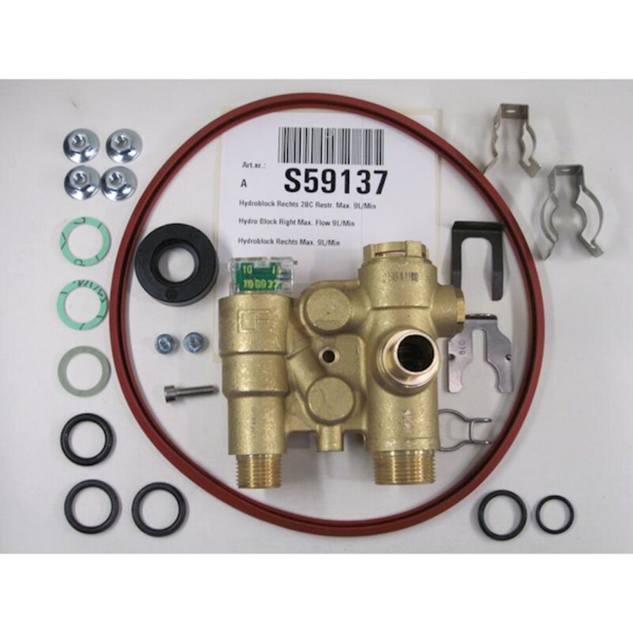 Hydrobloc rechts Avanta 28c restr. max. 9l/min.