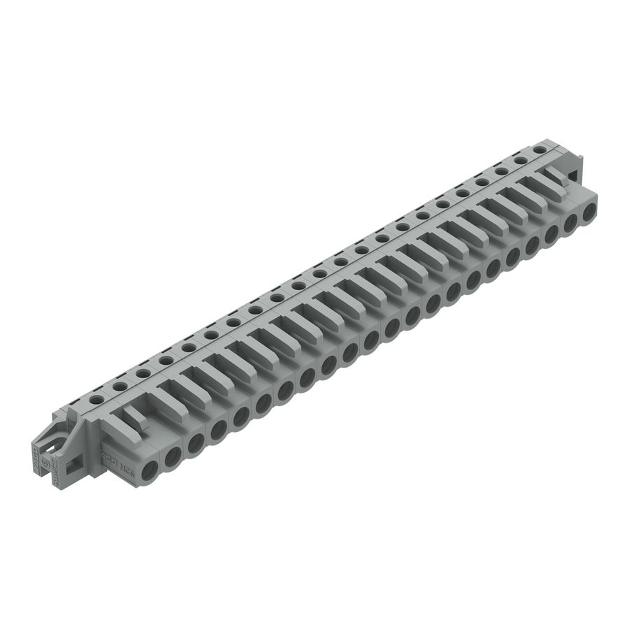THT FE steker HA raster 5mm grijs 232-252/031-000 VVE=10