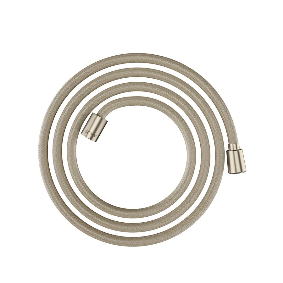 AXOR ShowerSolutions Textiel doucheslang 2 m met conische en cylindrische moer Brushed Nickel 28290820