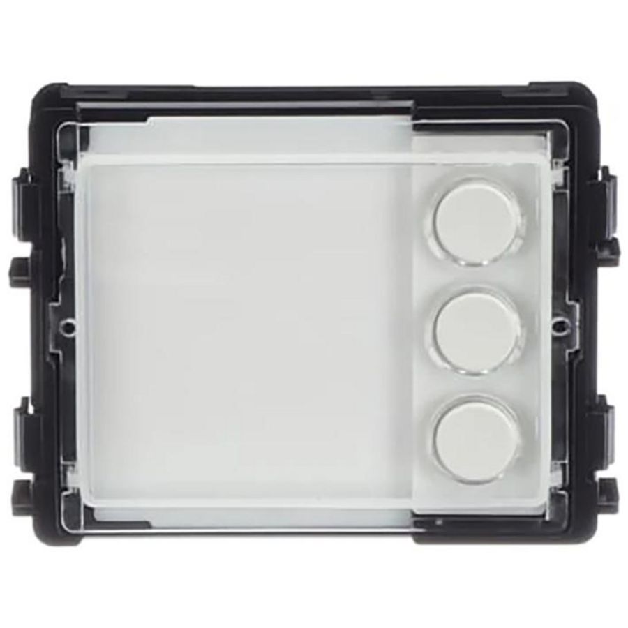 Welcome drukknop module 3 toetsen rond (51381RP3)