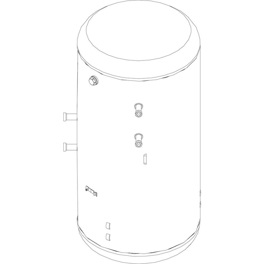 Zonneboiler 180 l