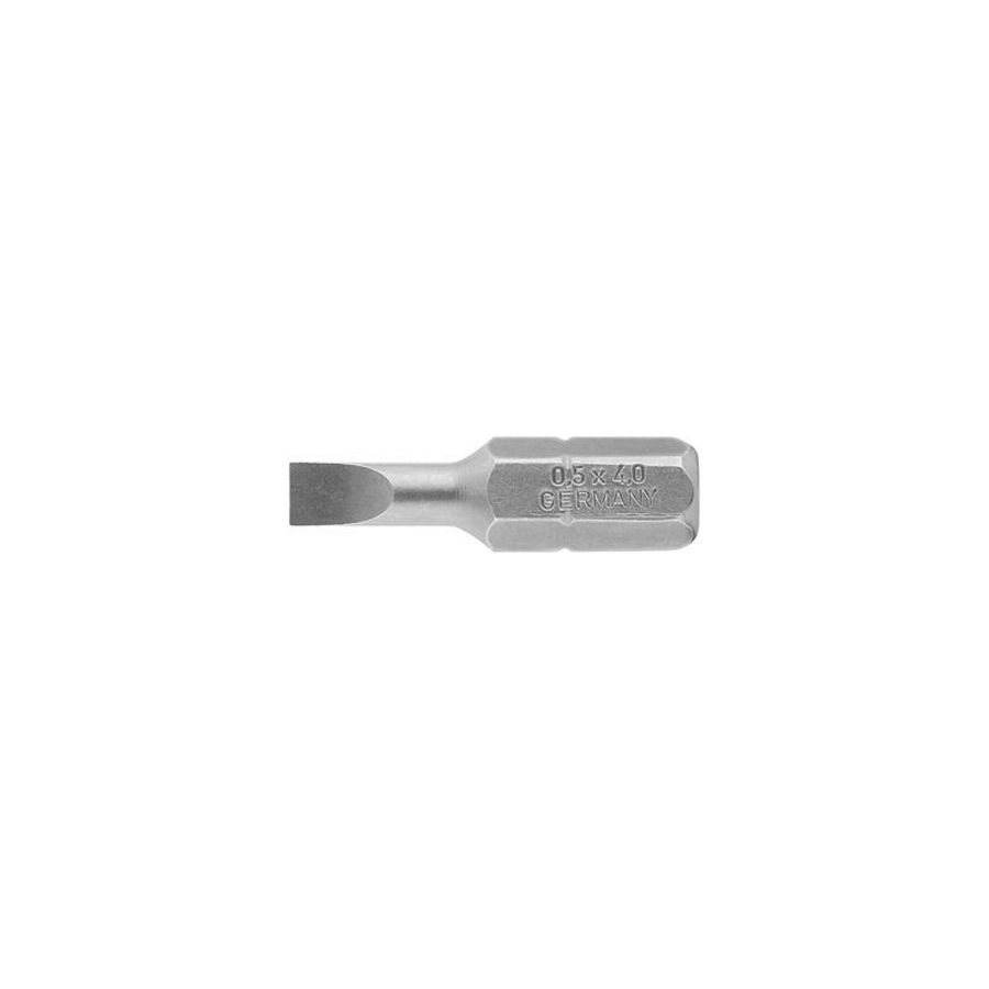 Bit voor gesleufde schroeven Gesleufd 4 x 25 x 0,5mm VVE=5