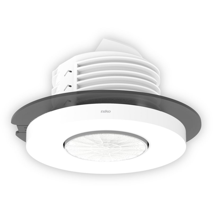 Aanwezigheidsmelder P49MR, DALI-2, BMS, 12-13 m, voor inbouw