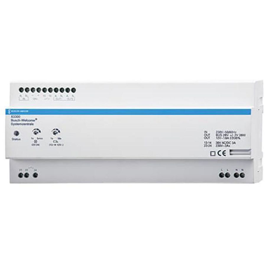 Welcome systeemcentrale DIN-rail