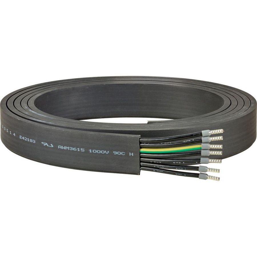 Vlakkabel voedingssp. 400VAC/24VDC en AS-Interface