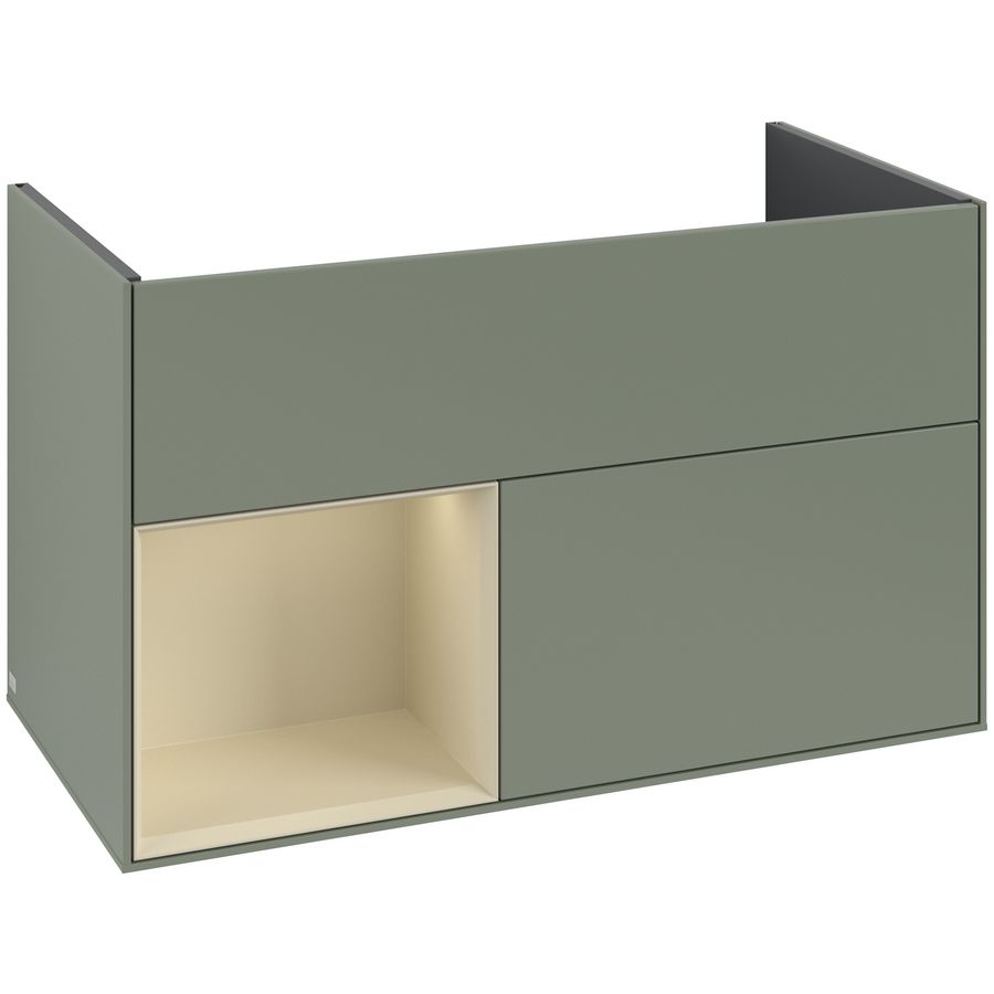 Wastafelonderkast Finion 996x591x498mm Olive Matt Lacquer G030HJGM