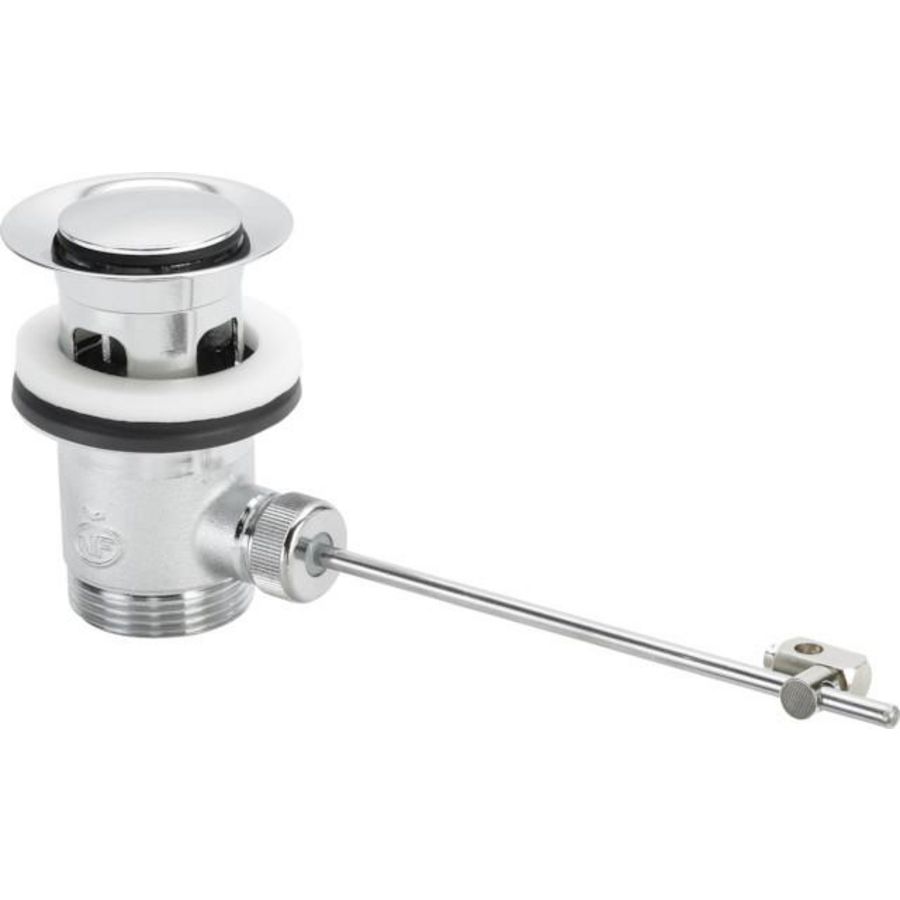 Afvoerplug 1.1/4"x60mm chroom