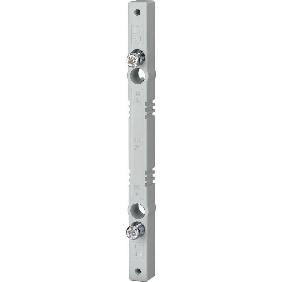3P Raildragerhouder voor railsysteem 60mm 12x5mm wit VVE=10