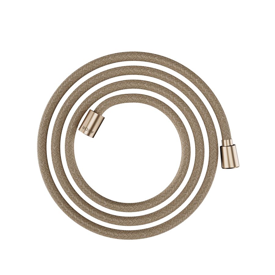 AXOR ShowerSolutions Textiel doucheslang 2 m met conische en cylindrische moer Brushed Bronze 28290140