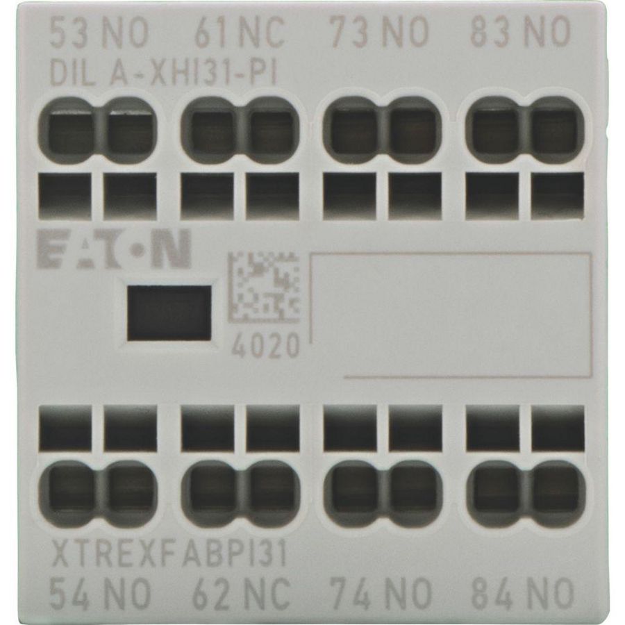 Hulpcontactblok 3m 1v frontmont. DILA DILM7-DILM15 VVE=5