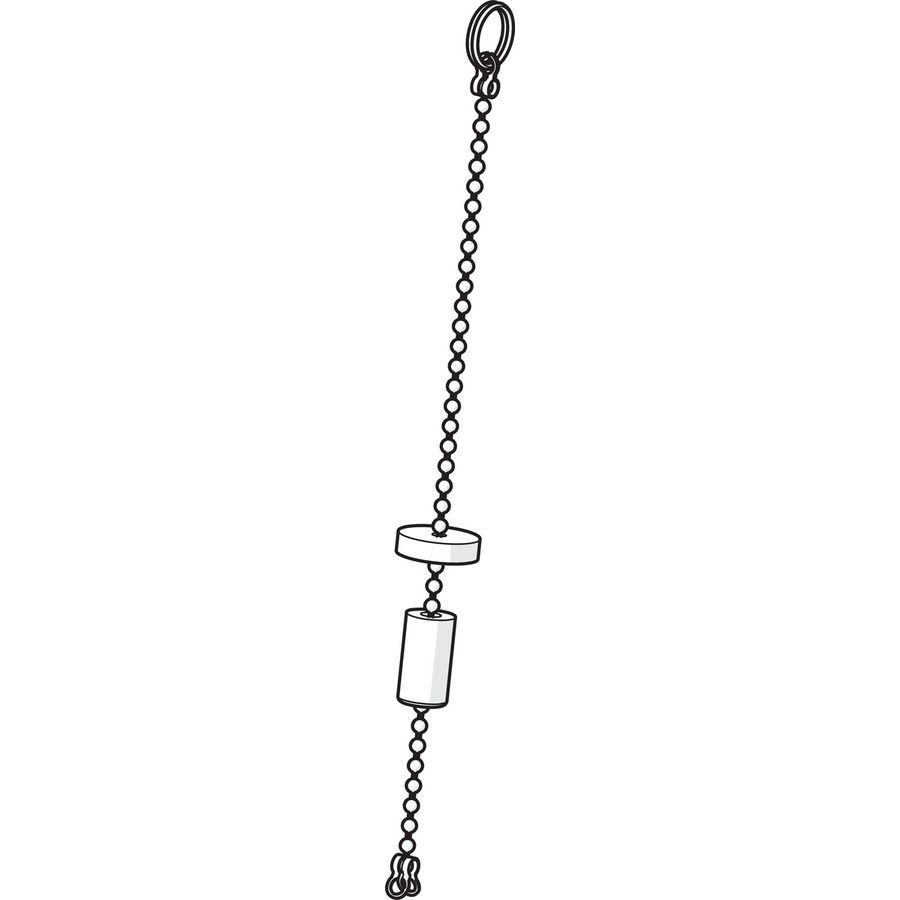 Ketting inzinkbaar compleet