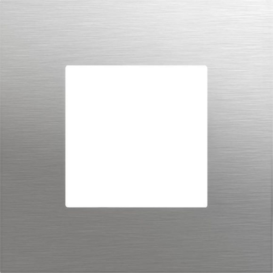 Frontpl. Gira KeyIn Fingerprint-mod. System 106 edelstaal