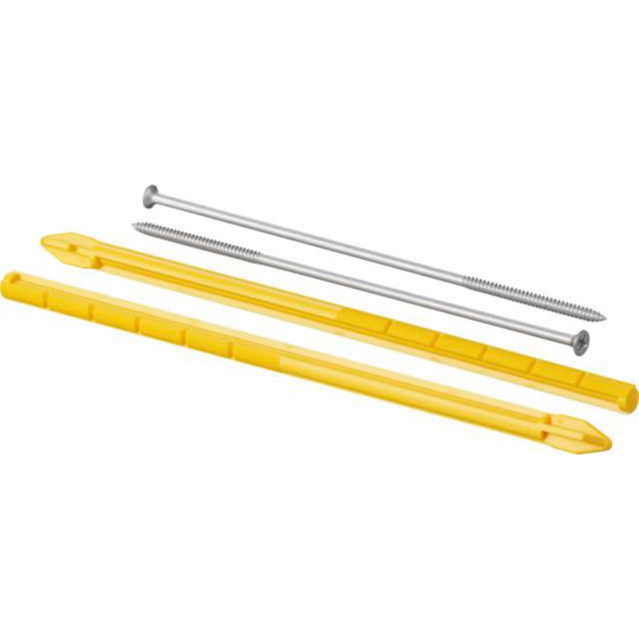 Verlengset kunststof/geel RAL1004